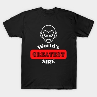 World's Greatest Sire T-Shirt